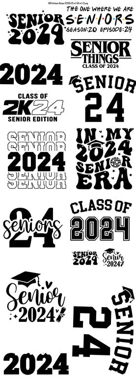 Senior Gang Sheet