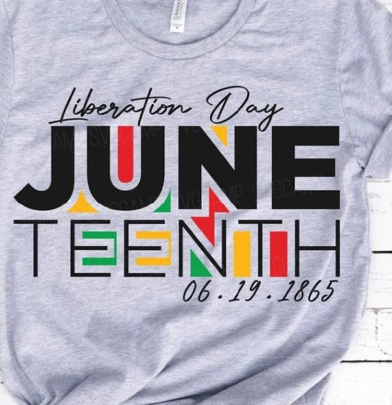 Juneteenth gang sheet