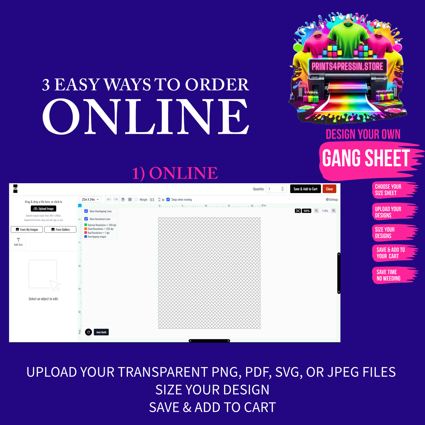 Gang Sheet Builder